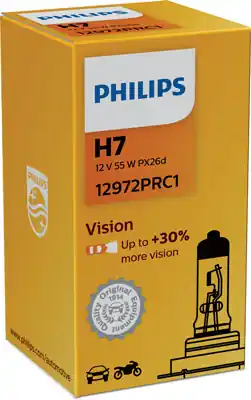 Bec Far H7 55W 12V Vision (Cutie) Philips PHILIPS Reducere specială