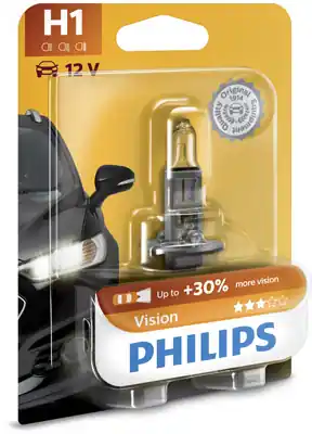 Bec Far H1 55W 12V Vision (Blister) Philips PHILIPS Premium