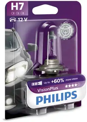 Ieftin Bec Far H7 55W 12V Vision Plus Philips PHILIPS