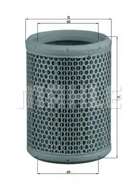 Filtru aer MAHLE ORIGINAL LX 130 MAHLE Reducere specială