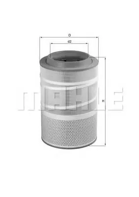 Filtru aer MAHLE ORIGINAL LX 1278 MAHLE Reducere extra
