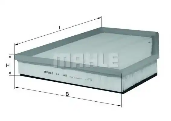Cumpără acum Filtru aer MAHLE ORIGINAL LX 1261 MAHLE