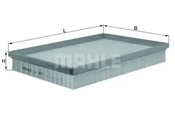 Plată securizată Filtru aer MAHLE ORIGINAL LX 999 MAHLE