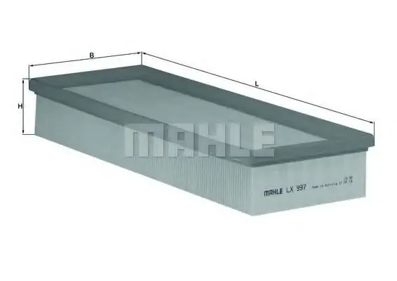 Cumpără online Filtru aer MAHLE ORIGINAL LX 997 MAHLE