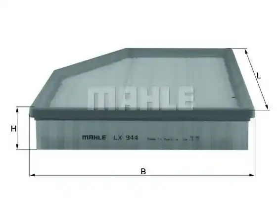 Filtru aer MAHLE ORIGINAL LX 944 MAHLE Ofertă limitată