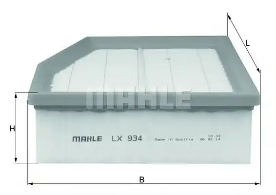 Filtru aer MAHLE ORIGINAL LX 934 MAHLE Livrare expres