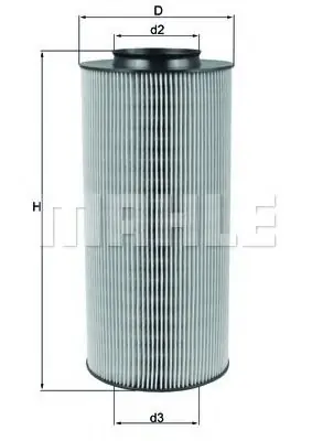 Filtru aer MAHLE ORIGINAL LX 918 MAHLE Noutate