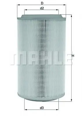 Filtru aer MAHLE ORIGINAL LX 913 MAHLE Lichidare de stoc