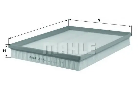 Retur gratuit Filtru aer MAHLE ORIGINAL LX 876 1 MAHLE
