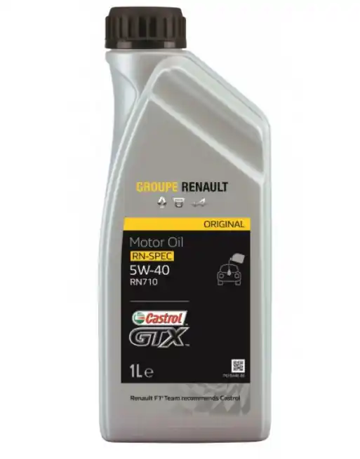 Ulei motor Renault - Castrol GTX RN710 5W40 1L OE Renault Retur ușor
