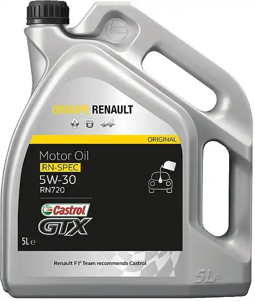 Ieftin Ulei motor Renault - Castrol GTX RN0720 5W30 5L OE Renault