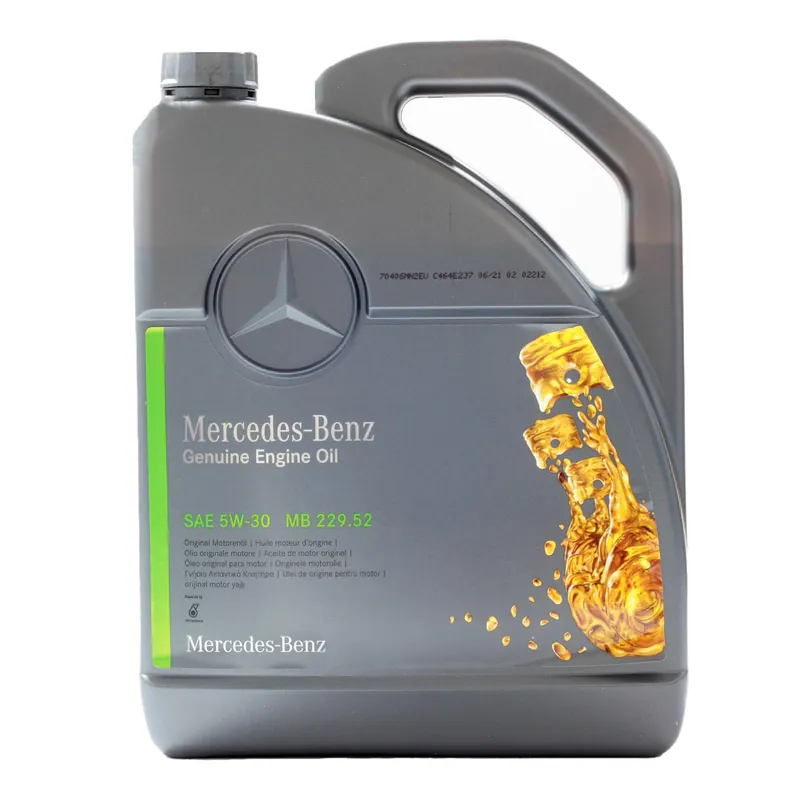 Super ofertă Ulei motor Mercedes Original MB 229.52 5W30 5L Mercedes