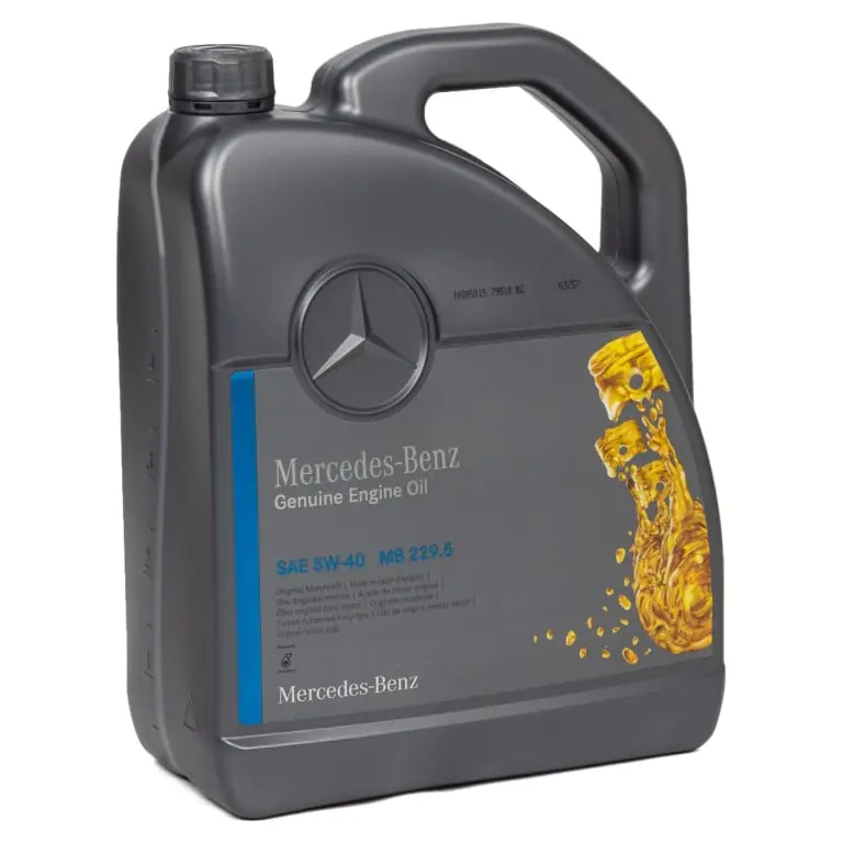 Ulei motor Mercedes Original MB 229.5 5W40 5L Mercedes Bestseller