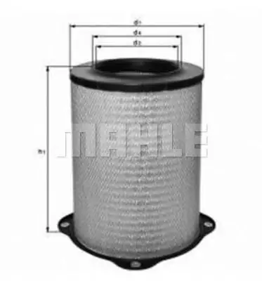Doar azi Filtru aer MAHLE ORIGINAL LX 832 MAHLE