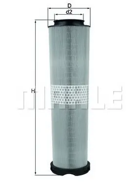 Doar azi Filtru aer MAHLE ORIGINAL LX 816 6 MAHLE