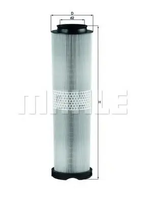 Filtru aer MAHLE ORIGINAL LX 816 4 MAHLE Reducere