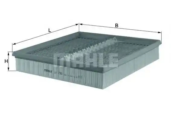 Filtru aer MAHLE ORIGINAL LX 736 MAHLE Ofertă de sezon