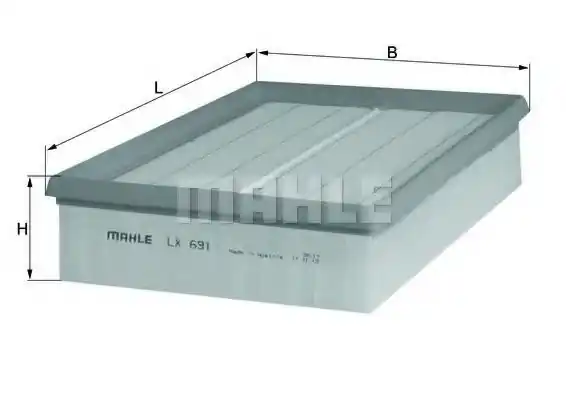 Reducere extra Filtru aer KNECHT LX 691 KNECHT
