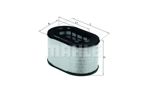 Filtru aer MAHLE ORIGINAL LX 669 MAHLE Ieftin