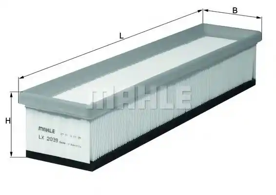 Filtru aer MAHLE ORIGINAL LX 2039 MAHLE Noutate