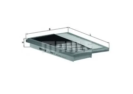 Filtru aer MAHLE ORIGINAL LX 1850 1 MAHLE Livrare gratuită