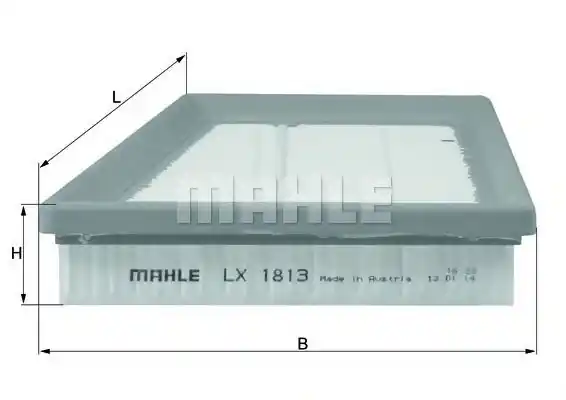 Livrare rapidă Filtru aer MAHLE ORIGINAL LX 1813 MAHLE