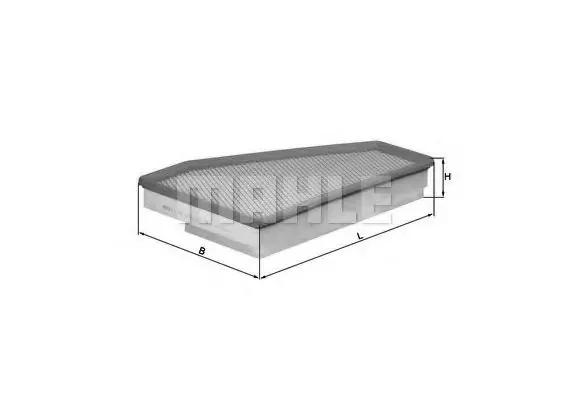 Plată sigură Filtru aer MAHLE ORIGINAL LX 1762 MAHLE