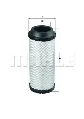 Filtru aer MAHLE ORIGINAL LX 1687 MAHLE Vezi acum