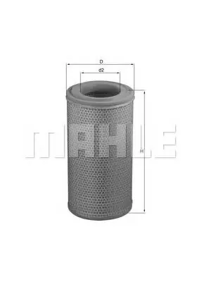 Filtru aer MAHLE ORIGINAL LX 1629 MAHLE Mai ieftin