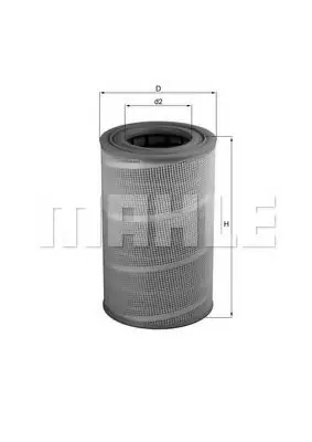 Mai ieftin Filtru aer MAHLE ORIGINAL LX 612 MAHLE