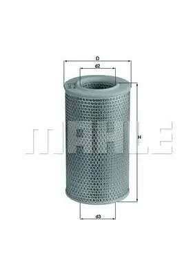 Filtru aer MAHLE ORIGINAL LX 611 MAHLE Ofertă