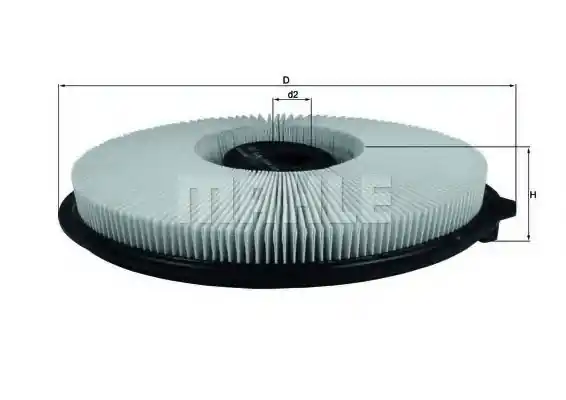Filtru aer MAHLE ORIGINAL LX 544 MAHLE Ofertă specială