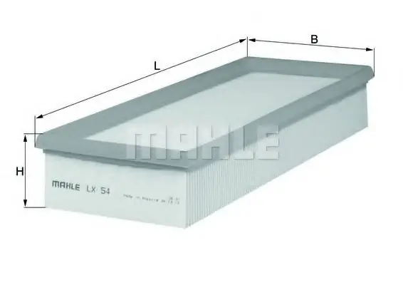 Expediere rapidă Filtru aer KNECHT LX 54 KNECHT