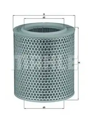 Mai ieftin Filtru aer MAHLE ORIGINAL LX 478 1 MAHLE