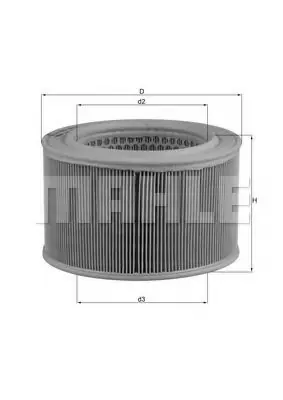 Filtru aer KNECHT LX 446 KNECHT Lichidare de stoc