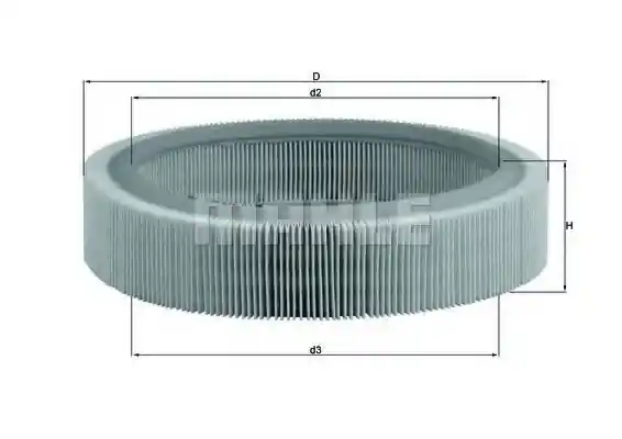 Plată securizată Filtru aer MAHLE ORIGINAL LX 317 MAHLE