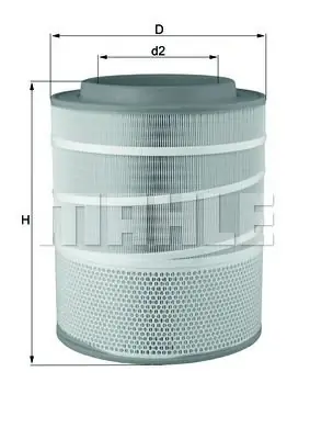 Filtru aer MAHLE ORIGINAL LX 3141 MAHLE Preț redus