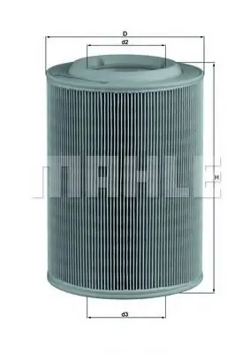 Filtru aer MAHLE ORIGINAL LX 314 MAHLE Transport gratuit