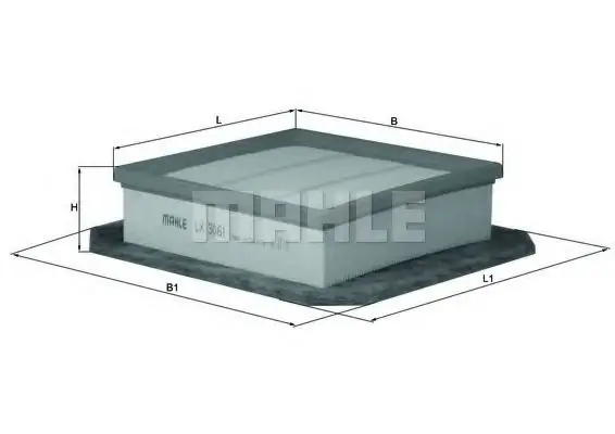 Livrare expres Filtru aer MAHLE ORIGINAL LX 3061 MAHLE