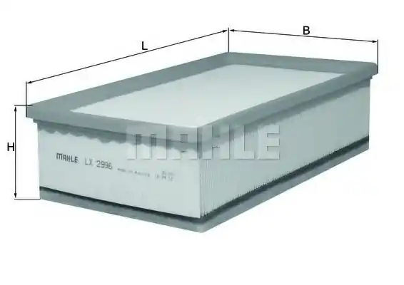 Filtru aer MAHLE ORIGINAL LX 2996 MAHLE Calitate înaltă