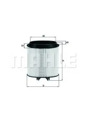 Filtru aer MAHLE ORIGINAL LX 2974 MAHLE Preferatul clienților