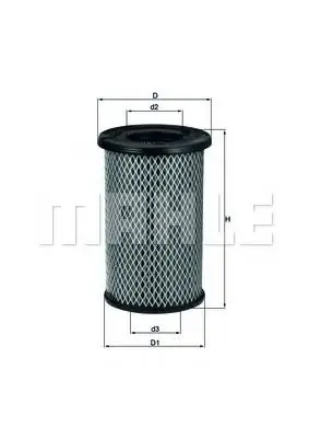 Popular Filtru aer KNECHT LX 2968 KNECHT