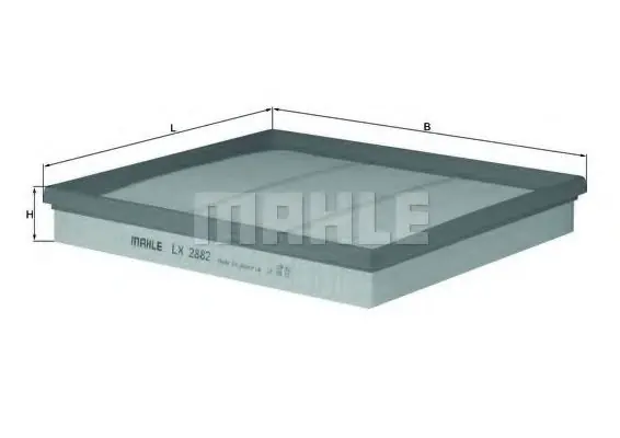 Filtru aer MAHLE ORIGINAL LX 2882 MAHLE Livrare rapidă