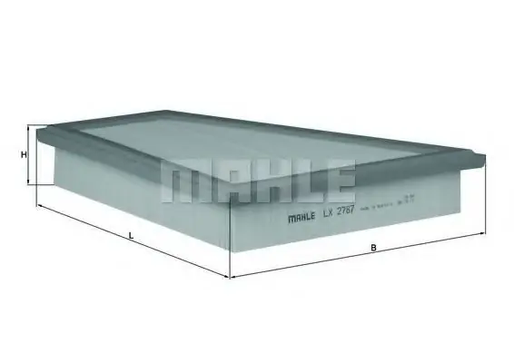Filtru aer MAHLE ORIGINAL LX 2787 MAHLE Noutate