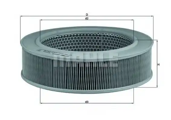 Filtru aer MAHLE ORIGINAL LX 264 MAHLE Discount