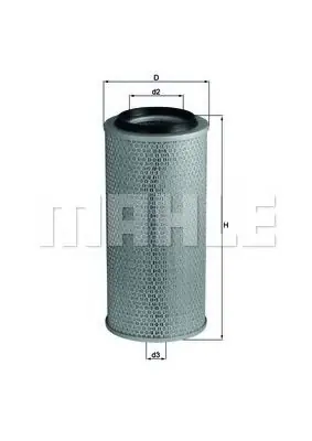 Filtru aer MAHLE ORIGINAL LX 236 MAHLE Discount