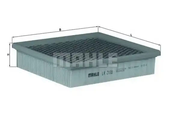Reducere Filtru aer MAHLE ORIGINAL LX 2108 MAHLE