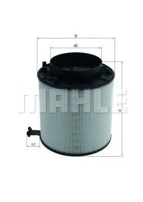 Reducere Filtru aer MAHLE ORIGINAL LX 2091D MAHLE