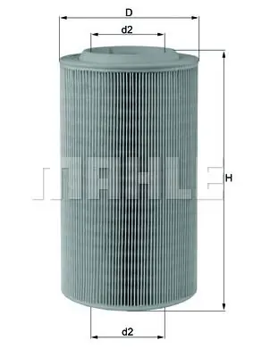 Expediere rapidă Filtru aer MAHLE ORIGINAL LX 2059 MAHLE