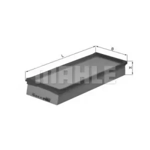 Calitate înaltă Filtru aer MAHLE ORIGINAL LX 2038 MAHLE